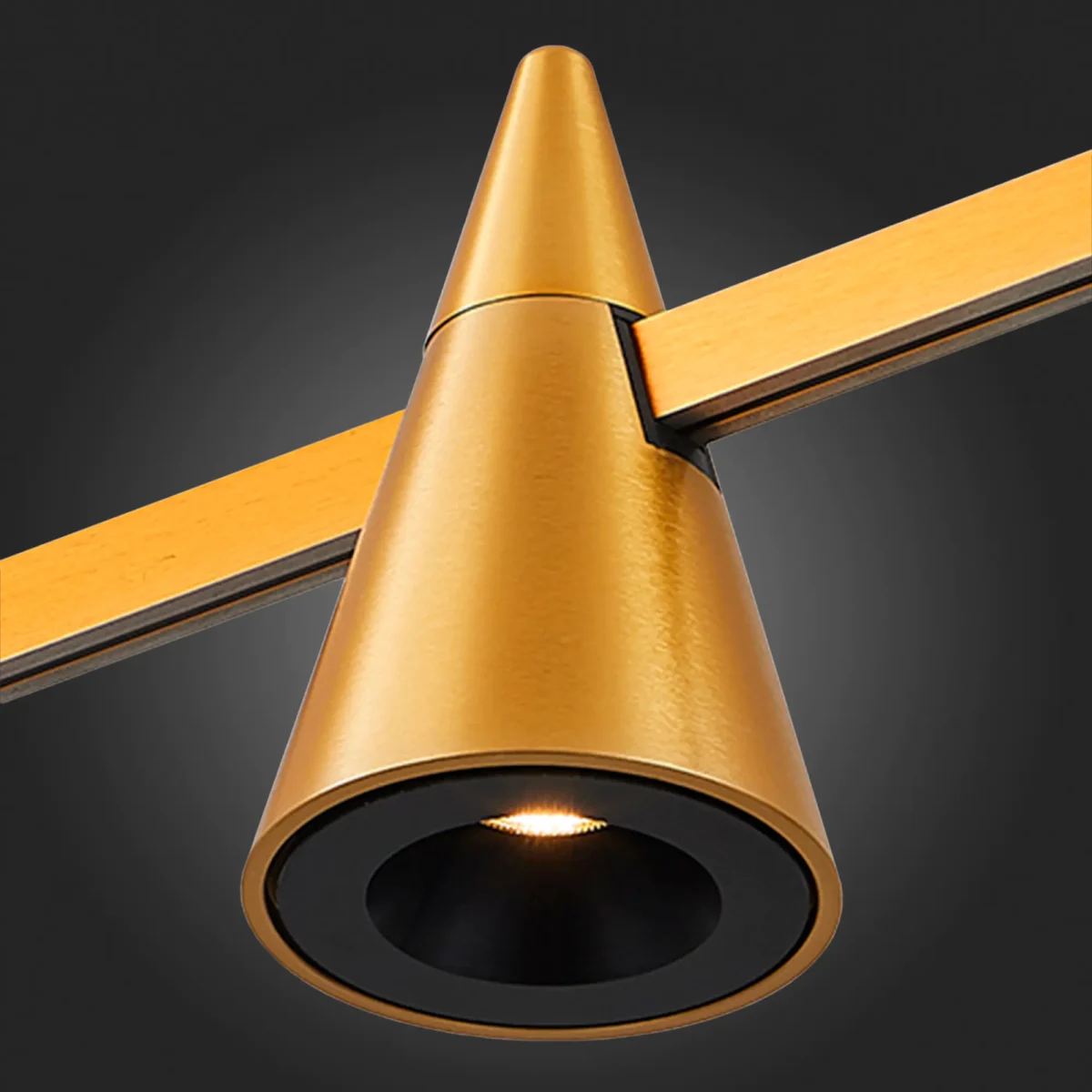 ST813.206.05 Магнитный трековый светильник FARM Золотистый LED 1*5W 3000K 272Lm Ra90 60 IP20 D70xH11 FARM — изображение 2