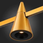 ST813.206.05 Магнитный трековый светильник FARM Золотистый LED 1*5W 3000K 272Lm Ra90 60 IP20 D70xH11 FARM — изображение 2