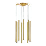 L8T747233 Люстра TUBO LED 40W 2400LM 25G ЗОЛОТО 3000K (574733+747233 (8шт)