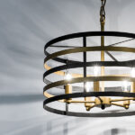 735050 Люстра EPSILON 5х40W E14 ЧЕРНЫЙ/ЗОЛОТО — изображение 6