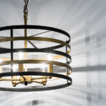 735050 Люстра EPSILON 5х40W E14 ЧЕРНЫЙ/ЗОЛОТО — изображение 7