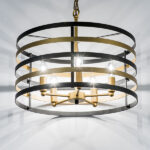 735050 Люстра EPSILON 5х40W E14 ЧЕРНЫЙ/ЗОЛОТО — изображение 8