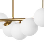 815183 Люстра CROCO 8х40W E14 ЛАТУНЬ — изображение 3