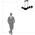 815183 Люстра CROCO 8х40W E14 ЛАТУНЬ — изображение 7