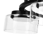 740167 Люстра FICO II 6х12W GX53 ЧЕРНЫЙ/ПРОЗРАЧНЫЙ — изображение 5