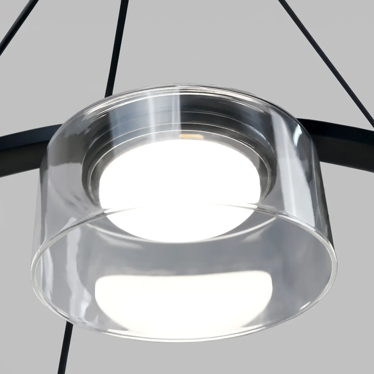 740167 Люстра FICO II 6х12W GX53 ЧЕРНЫЙ/ПРОЗРАЧНЫЙ — изображение 7