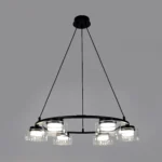740167 Люстра FICO II 6х12W GX53 ЧЕРНЫЙ/ПРОЗРАЧНЫЙ — изображение 8