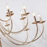 2591-20P, подвесная люстра, D1400xH890/2890, 20xE14x40W, excluded — изображение 6