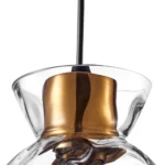 806110 Подвес NUBELLA 1х12W (led) E27 ЧЕРНЫЙ/БРОНЗА/ПРОЗРАЧНЫЙ — изображение 9