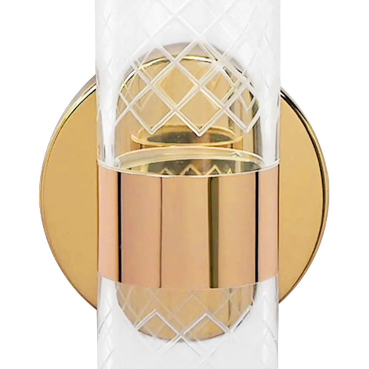 737652 Бра ACRILE 8W LED 520LM G ЗОЛОТО/ПРОЗРАЧНЫЙ 2700-4200-6400K — изображение 2