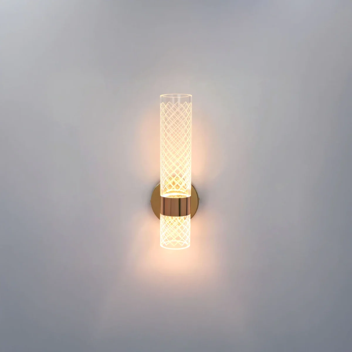 737652 Бра ACRILE 8W LED 520LM G ЗОЛОТО/ПРОЗРАЧНЫЙ 2700-4200-6400K — изображение 4