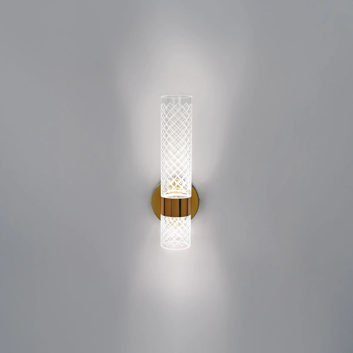 737652 Бра ACRILE 8W LED 520LM G ЗОЛОТО/ПРОЗРАЧНЫЙ 2700-4200-6400K — изображение 6