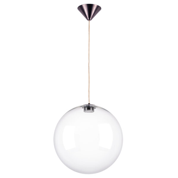 801020 Люстра SFERETTA LED 1х3W 145LM КОФЕЙНЫЙ/ПРОЗРАЧНЫЙ 3000K