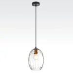 806120 Подвес NUBELLA 1х12W (led) E27 ЧЕРНЫЙ/БРОНЗА/ПРОЗРАЧНЫЙ — изображение 10