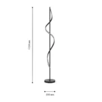 4180-1F, напольный светильник, D220xH1500, LEDx20W, 1740LM, 4000K, included — изображение 2