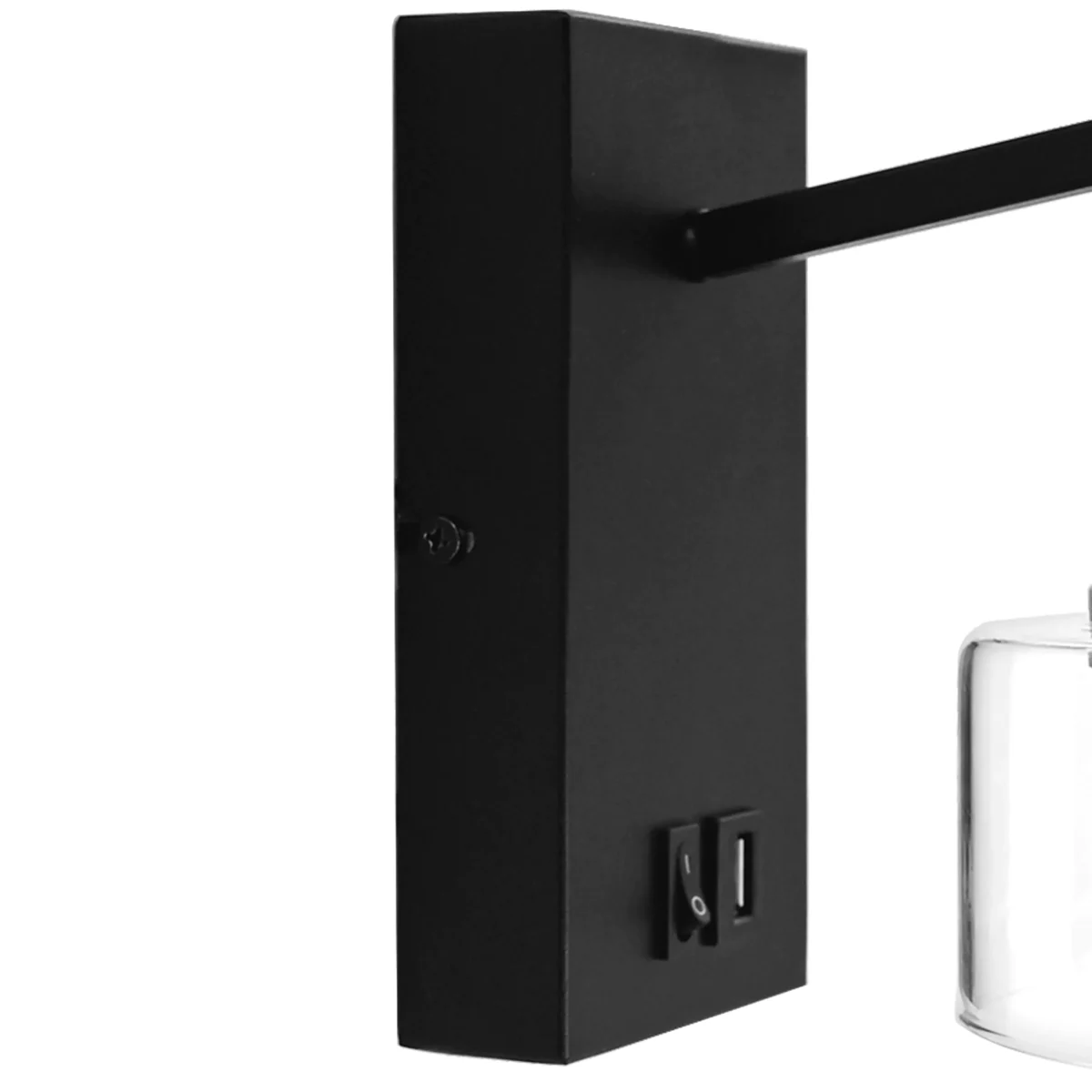 740627 Бра FICO II 1х12W GX53 ЧЕРНЫЙ/ПРОЗРАЧНЫЙ — изображение 2