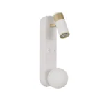 4172-2W, настенный светильник, D160xW120xH340, 1xG9LEDx10W, excluded + LEDx3W, 157LM, 4000K, included, switch — изображение 2