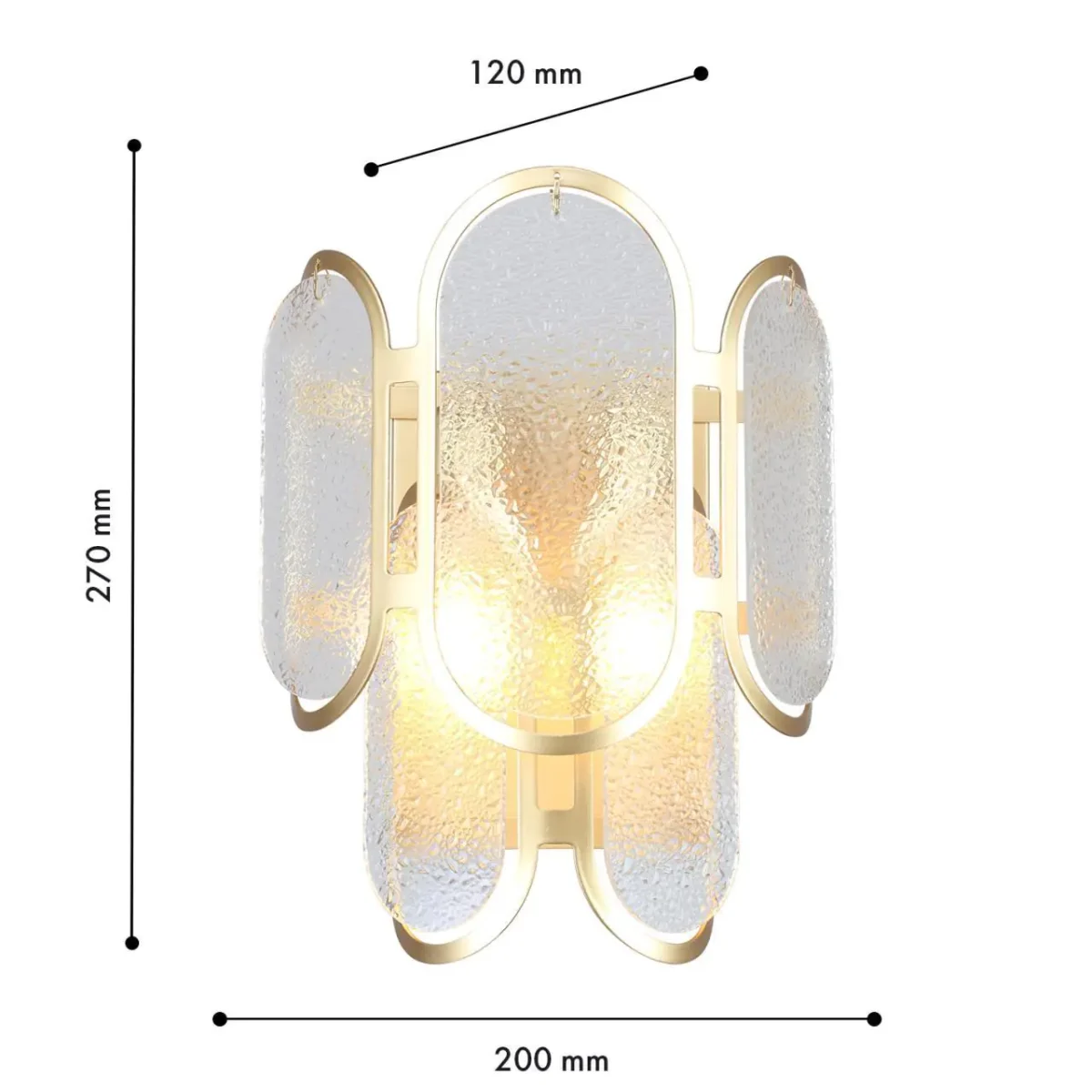 4730-2W, настенный светильник, D120xW200xH270, 2xE14x40W, excluded — изображение 2