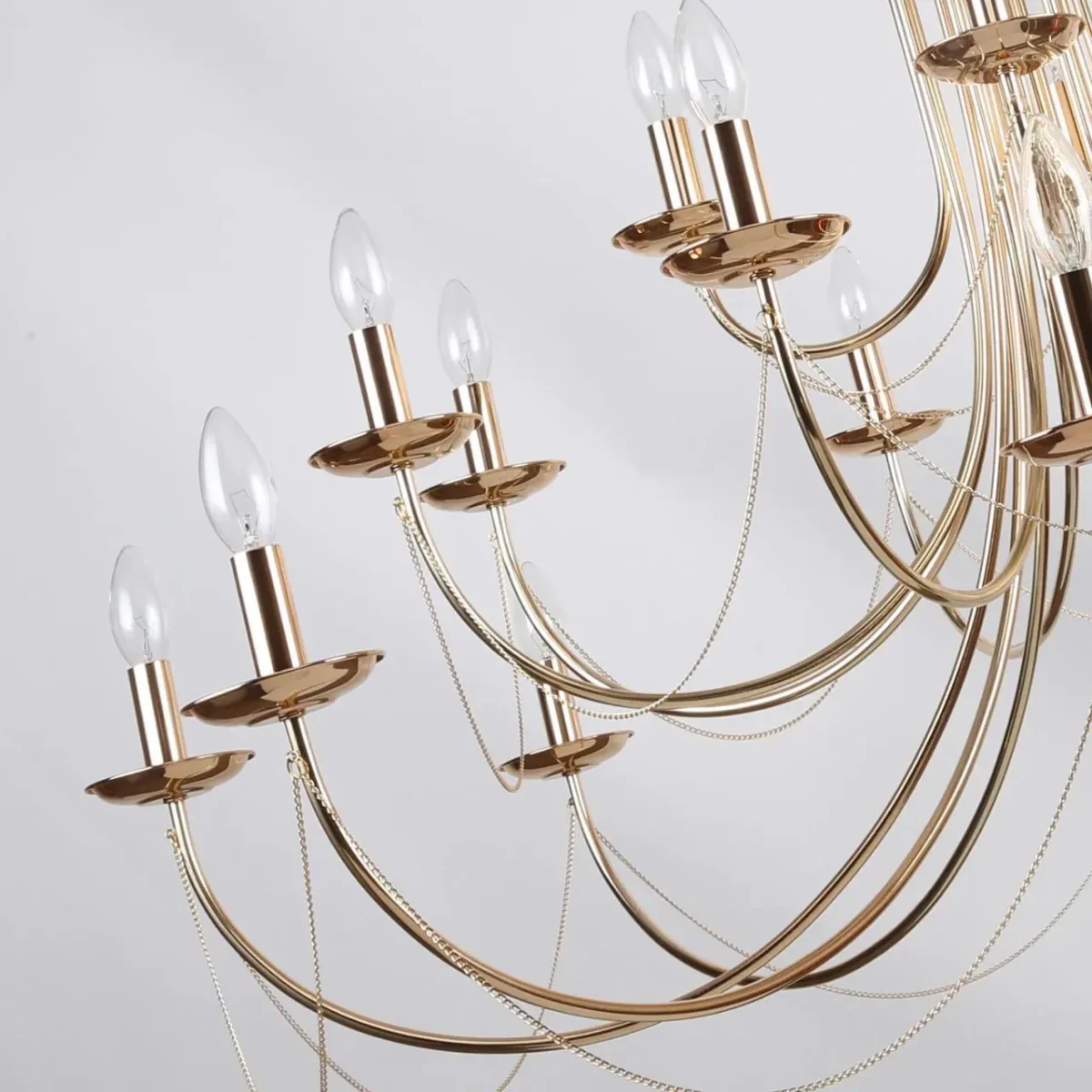 2591-20P, подвесная люстра, D1400xH890/2890, 20xE14x40W, excluded — изображение 7