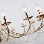 2591-18P, подвесная люстра, D1400xH700/2700, 18xE14x40W, excluded — изображение 7