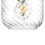 806170 Подвес NUBELLA 1х12W (led) E27 ЧЕРНЫЙ/БРОНЗА/ПРОЗРАЧНЫЙ — изображение 5