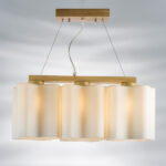 802135 Подвес NUBI LEGNO 3х40W E27 СВЕТЛОЕ ДЕРЕВО/БЕЛЫЙ — изображение 4