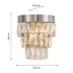 4715-2W, Бра, D140xW230xH260, 2xE14x40W, excluded — изображение 3