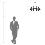 816086 Люстра DUMO 8х40W E14 БЕЛЫЙ МАТОВЫЙ/ЗОЛОТО — изображение 2