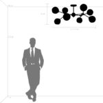 785087 Люстра BETA 8x40W E27 ЧЕРНЫЙ — изображение 5