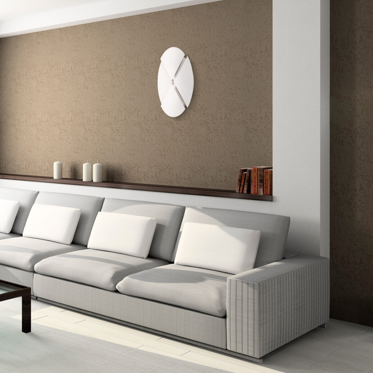 737616 Настенно-потолочный светильник EMISFERO 60W LED 3850LM БЕЛЫЙ МАТОВЫЙ 3000-6000K — изображение 2