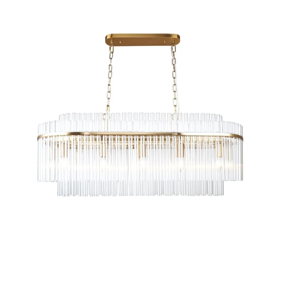 4203-12P, подвесная люстра, L1000xW350xH520/1380, 12xE14x40W, excluded — изображение 1