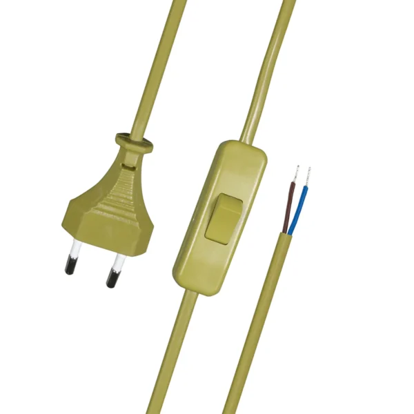 A2300,20 Шнур с перекл бронза 2м)(10шт в упаковке)