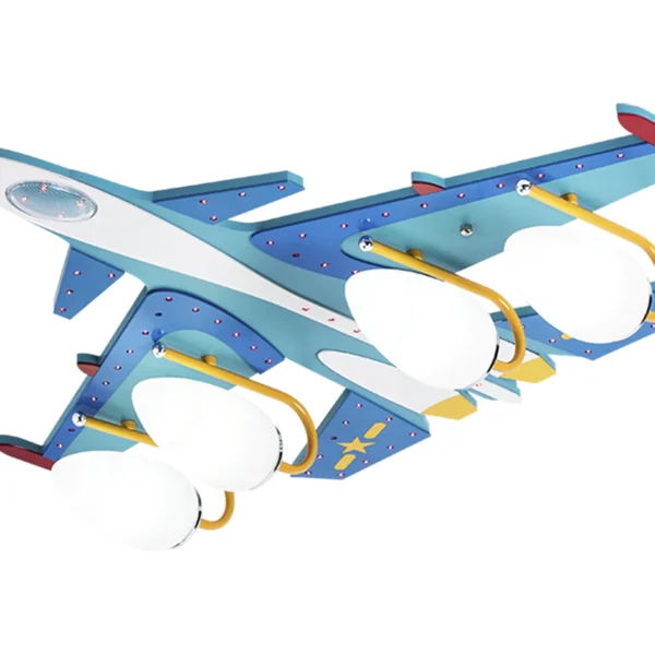 074504 Светильник Бомбардировщик голубой