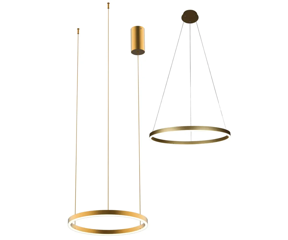 00015469 08212,33P(3000K) Подвес Тор мат. золото d40 — изображение 1