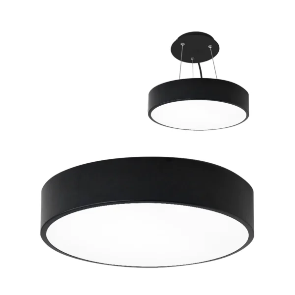 05480,19 Светильник Медина черный d80 Led 90W