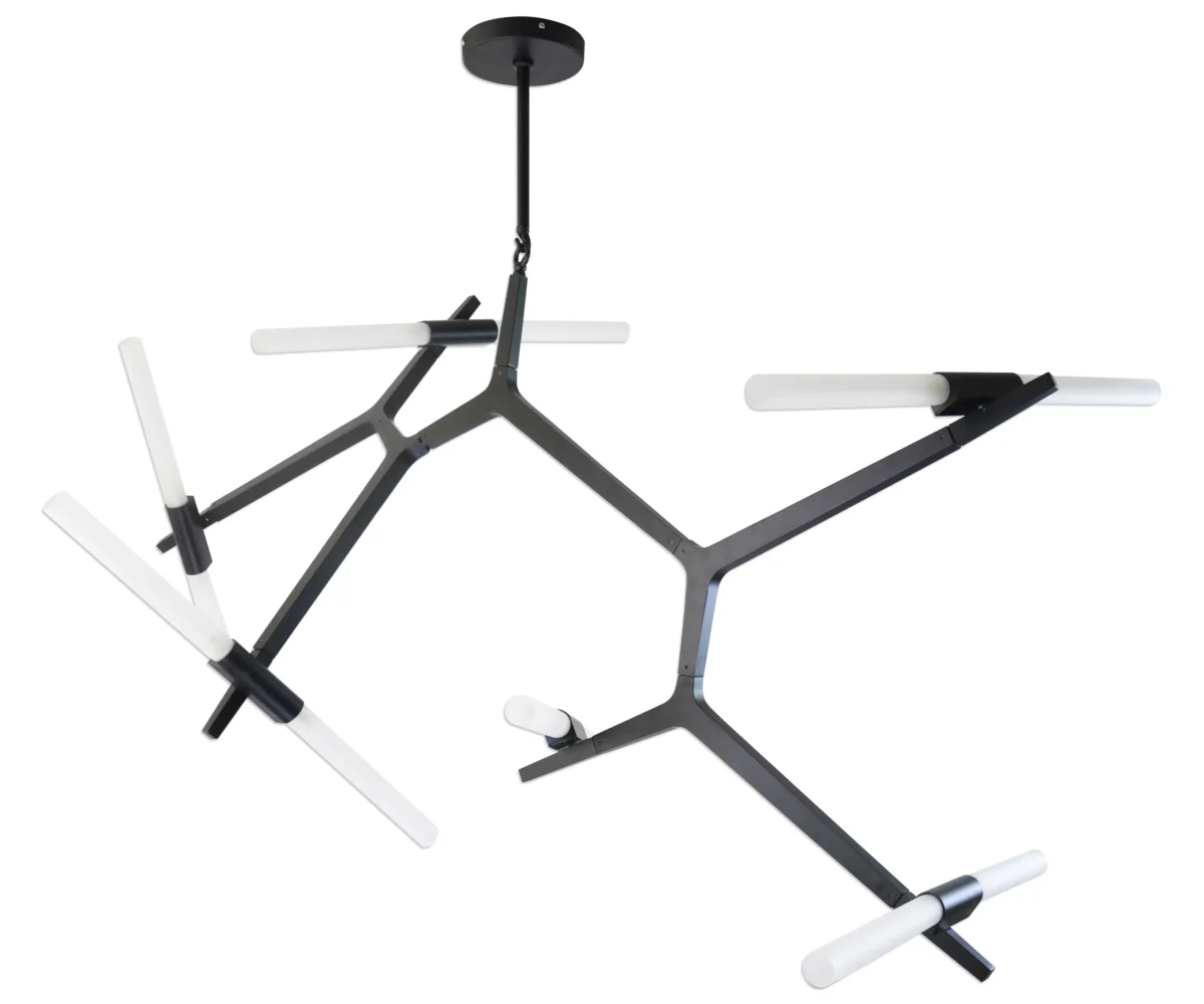 07531-12,19 Люстра Никс черный G9 60W — изображение 1