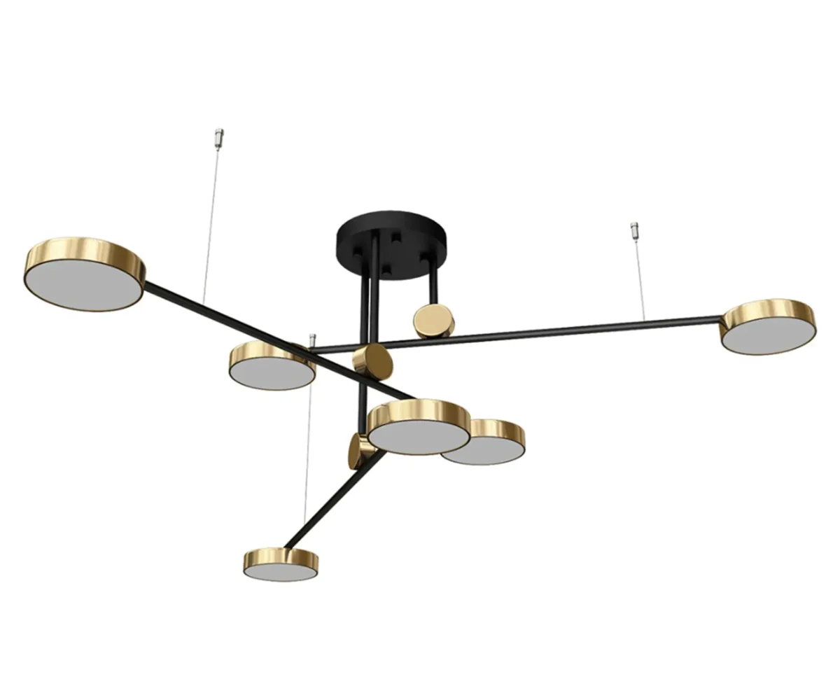 00018554 07647-6,20(4000k) Люстра Рапис бронза Led 96W — изображение 1