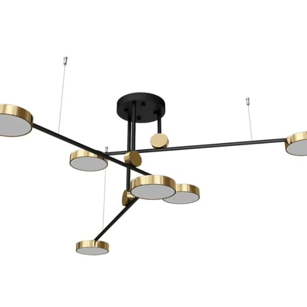 07647-6,20(4000k) Люстра Рапис бронза Led 96W