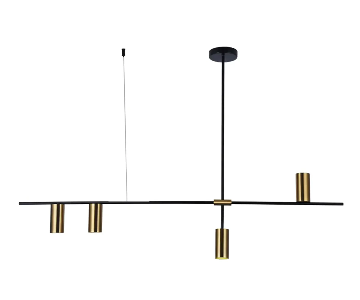 00018566 07621-4,20 Люстра Рия черный/бронза Gu10 40W — изображение 1