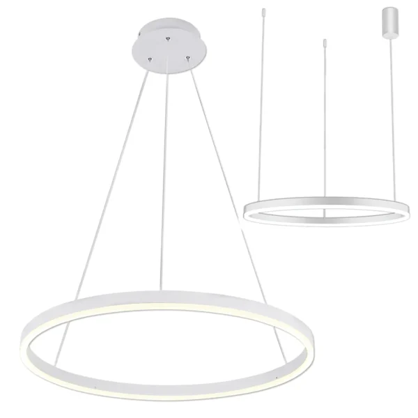 08214,01A(4000K) Подвес Тор белый d80