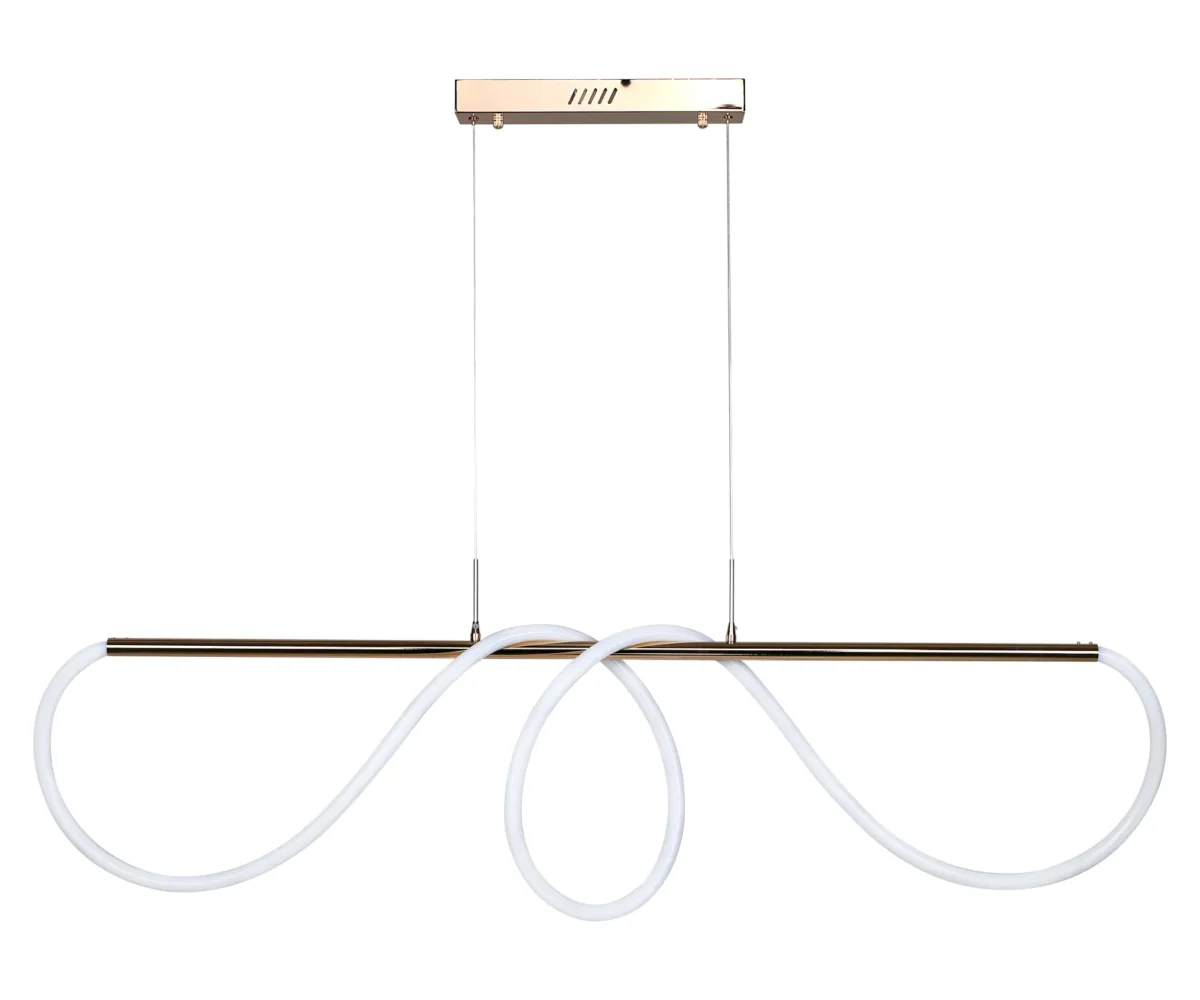 08041,33(3000K) Подвес димм.Далия золото Led 72W — изображение 1