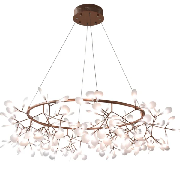 07521-162,33 Люстра Ветта розовое золото Led 81W