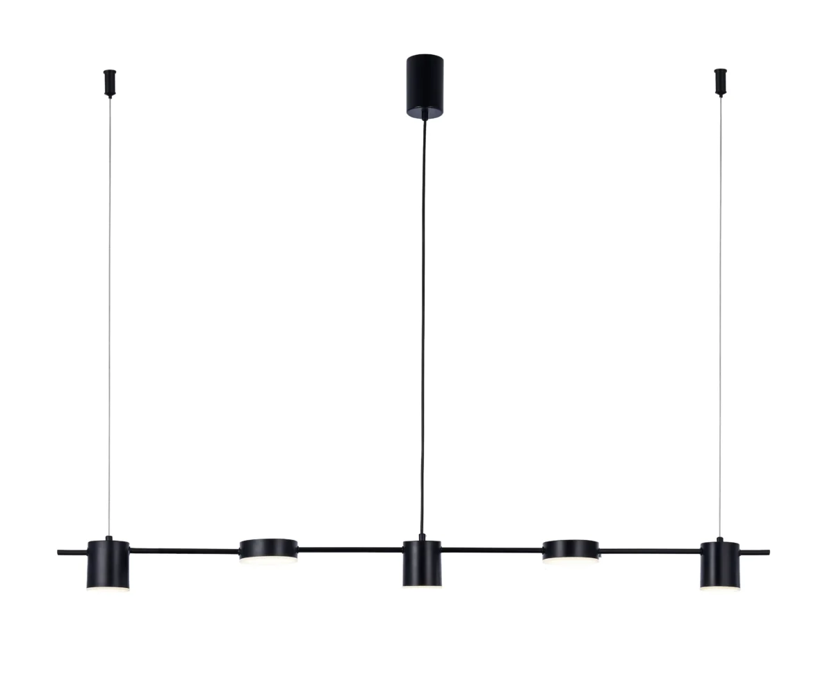 00019275 07624-5,19 Люстра Карин черный Led 38W — изображение 1