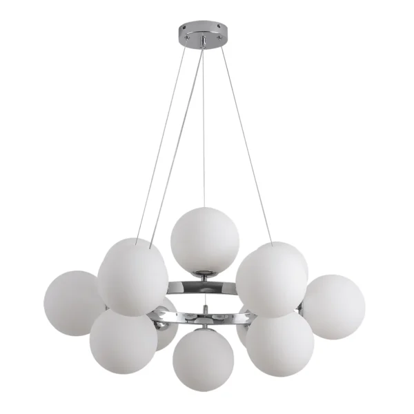 07508-12,02 Люстра Сида хром E14 12*10W