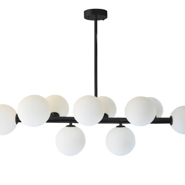 07508-10,19 Люстра Сида черный E14 10*10W