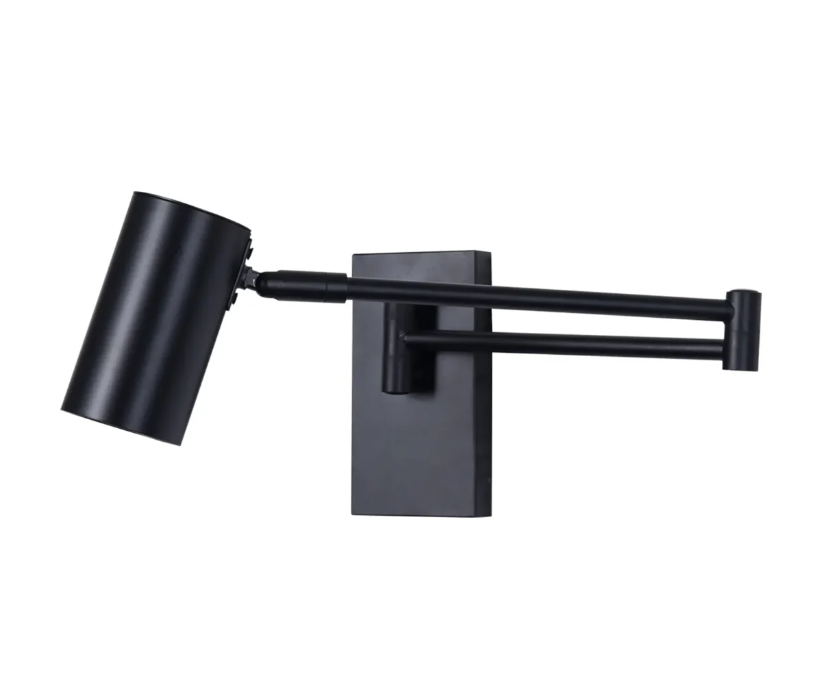 00019868 07657,19 Бра Хэлли черный Gu10 1*5W — изображение 1