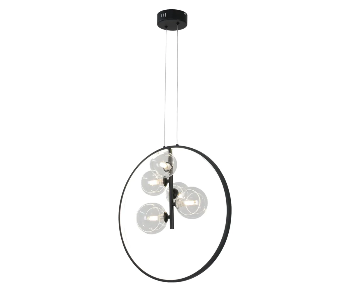 09408-5A,19 Люстра Иона черный G9 5*5W — изображение 1