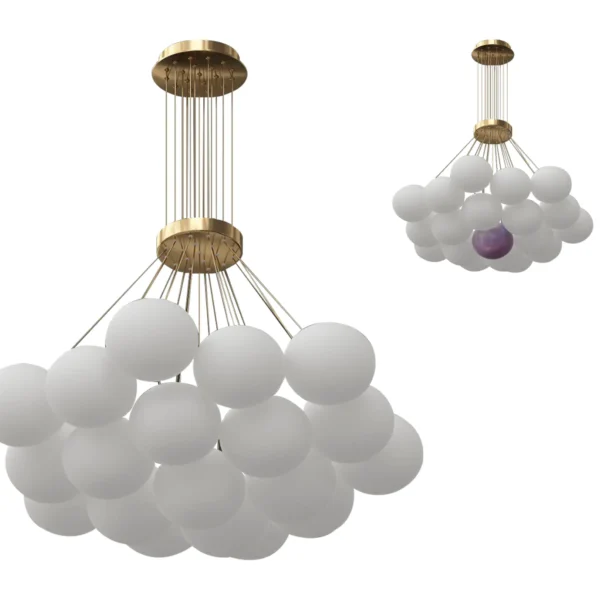 08475-19,20 Люстра Алди бронза