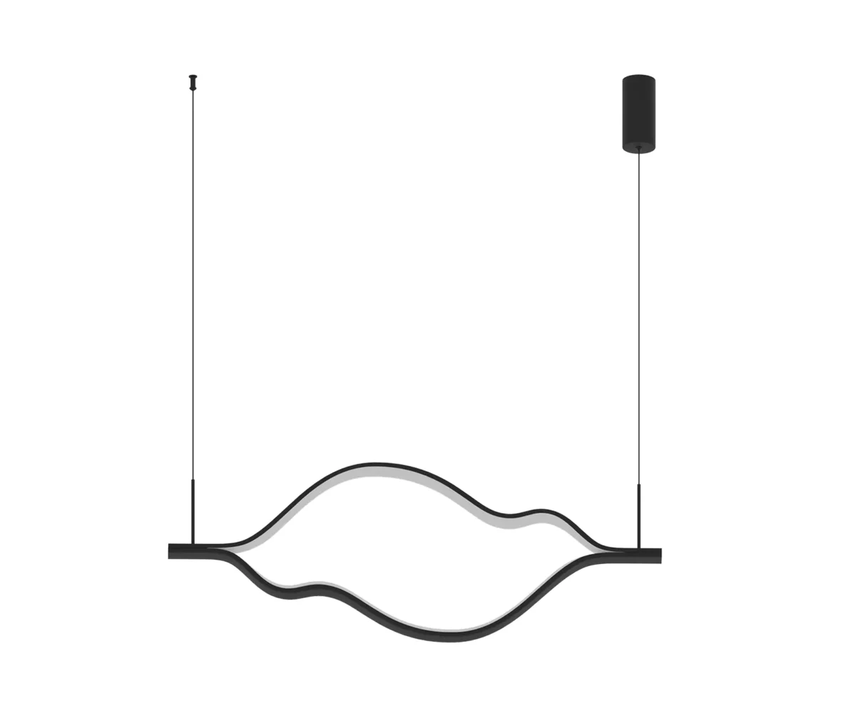 00021112 08258-120,19P Подвес Линн черный — изображение 1