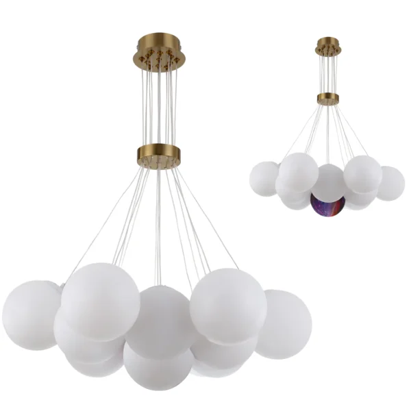 08475-13,20 Люстра Алди бронза